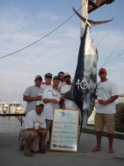 Bush Whacker Team With 401.8 Blue Marlin
